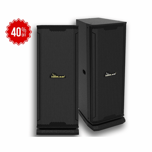 IDOLmain IPS-DELUXE5 Professional Premium Floor Standing 6000W Double-Range 12" Thunder Speakers <font color=" red"><b>Opened Box - Local Pick-up Only</b></font>