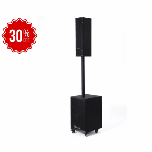 Idolmain IPS-T3 4000W Karaoke All-in-one Portable Professional Powered Speaker System <font color=" red"><b>Opened Box</b></font>