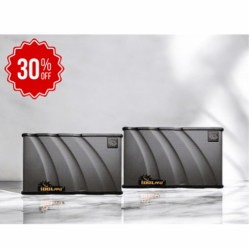 IDOLpro IPS-680 1000 Watts 10" Woofer Professional Karaoke Speakers <b> <font color=" red">Opened Box</font></b>