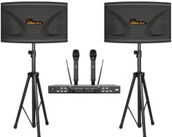 SPEAKERS + MICROPHONES COMBO