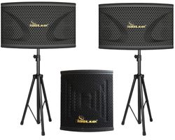 SPEAKERS + SUBWOOFER + STANDS