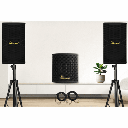 <font color=" blue">"SS4"</font> IDOLmain IPS-P18 1800W Professional Deep Bass And Clarity Karaoke Loudspeaker Plus 1200W 12" Subwoofer Karaoke Combo
