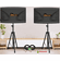 <font color=" blue">"SST4"</font> IDOLpro IPS-800 2400W 10" 3 Way Professional Karaoke Speakers With Bass Booster And Heavy Duty Stands Combo (Pair)  <font color=" RED">Free cables</font></B> </b></font>