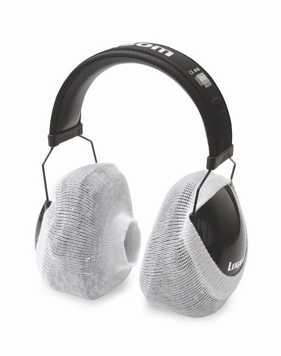 Howard Leight by Honeywell Bilsom Optisorb Cotton Cloth Reusable Ear Muff/Headphone Covers (One