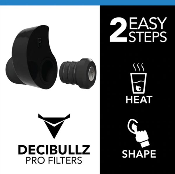 Decibullz DIY Custom Professional High Fidelity Ear Plugs (SNR 17) Do