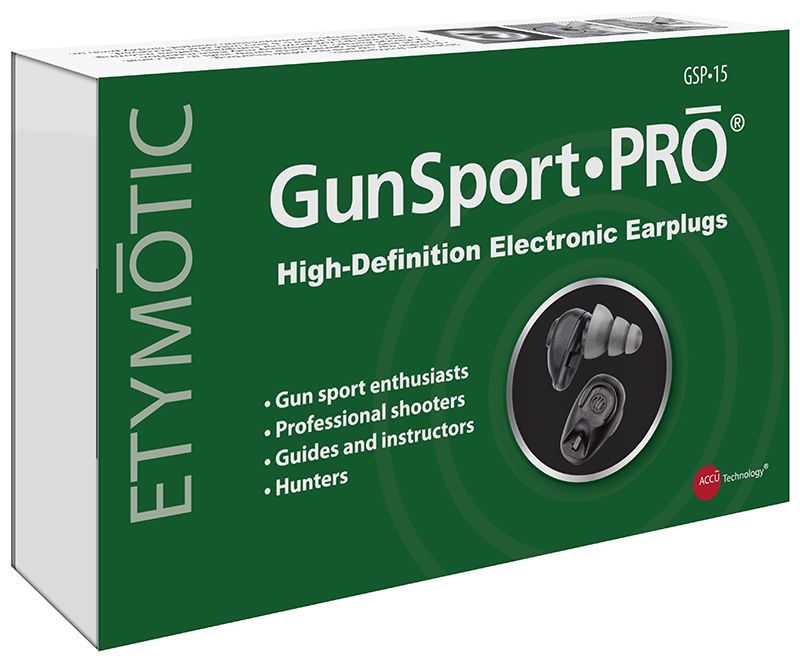 Etymotic GSP15 GunSport PRO™ HighDefinition Electronic Ear Plugs