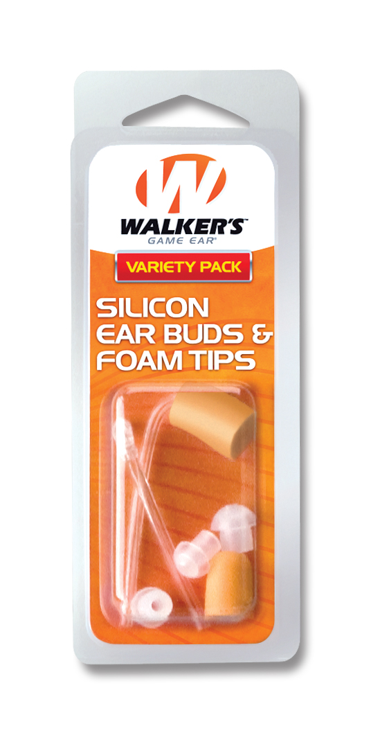 Game Ear Tip Variety Pack (1 Sound Tube with Universal Adapter Elbow, 1