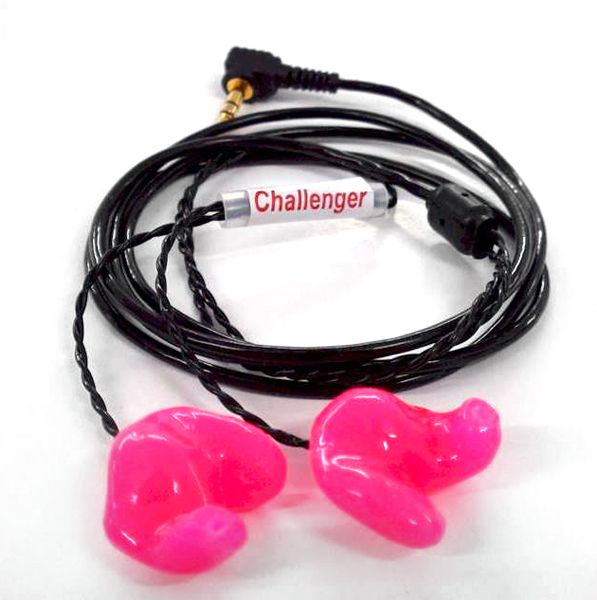 Got Ears?® Brand Challenger Custom Molded Isolation Earphones (NRR 28) Custom Isolation