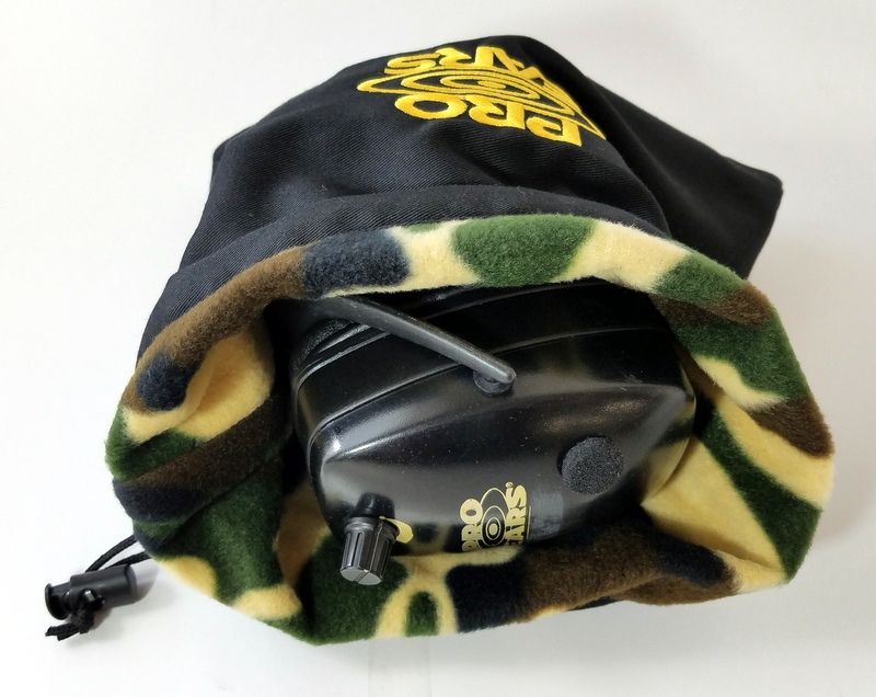 ProEars FleeceLined Heavy Duty Ear Muff Storage Bag