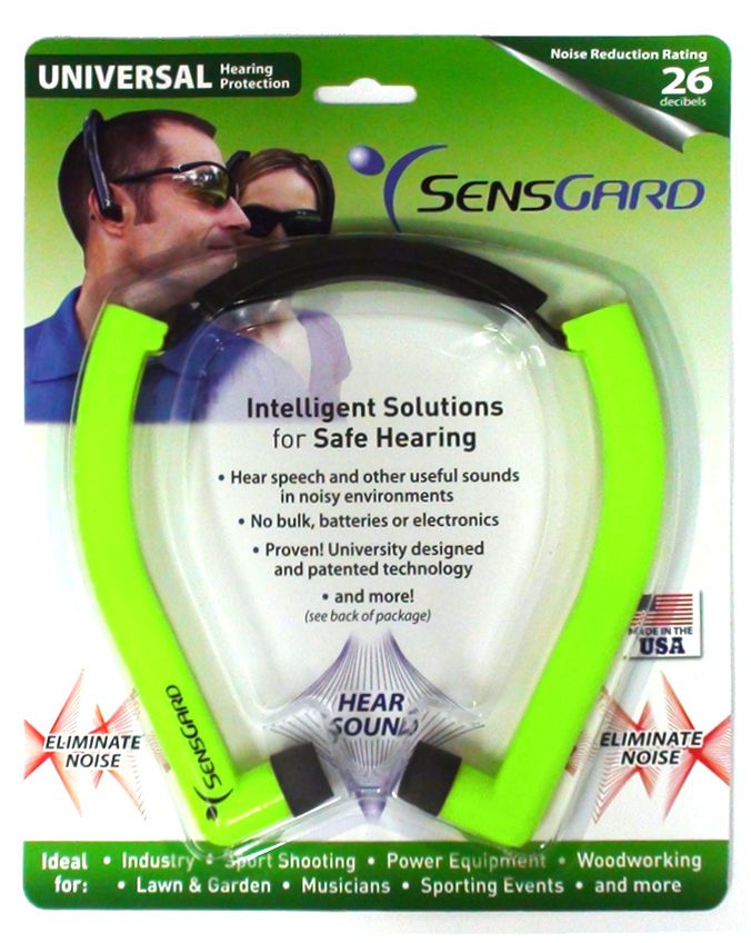 Sensgard ZEM® SG26 Natural Sound Banded Hearing Protector (NRR 26) Banded Ear Plugs