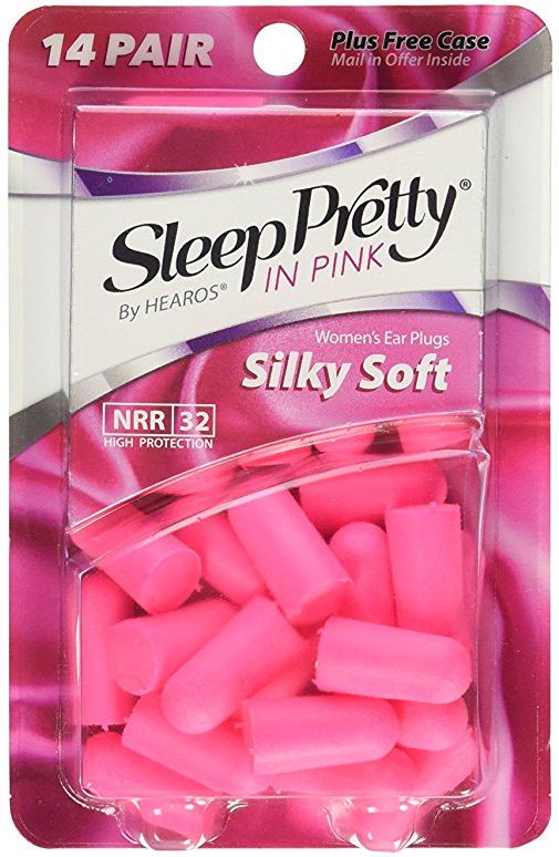 Hearos 5200 Sleep Pretty in Pink UF Foam Ear Plugs (NRR 32) (14 Pairs