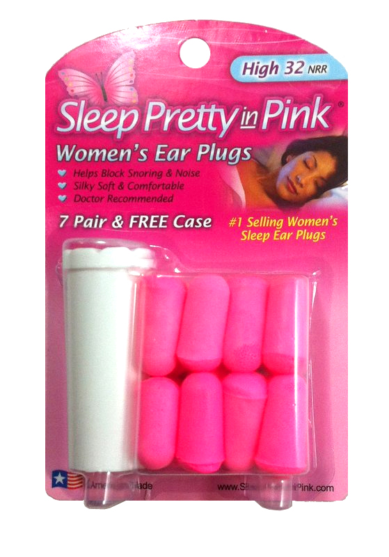 Hearos 2000 New Formulation and EZ Grip™ Design Sleep Pretty in Pink UF