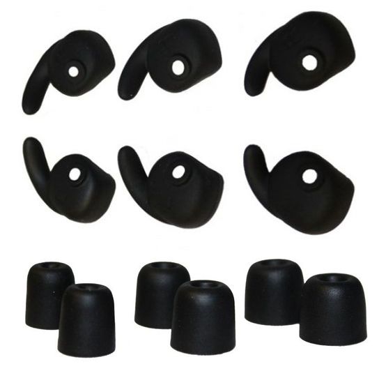 Walker's Silencer Ear Bud Replacement Tips/Fins (NRR 25) Walker's
