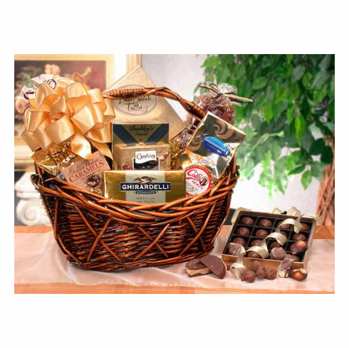 Chocolate Gourmet Gift Basket - Medium