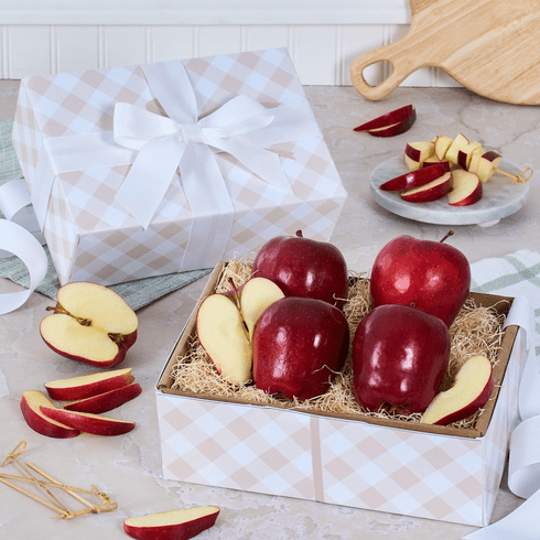 Crisp Red Apples Fruit Gift Box
