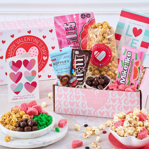 Filled With Love Popcorn And Candy