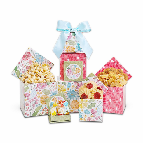 Floral Blooms Gift Tower