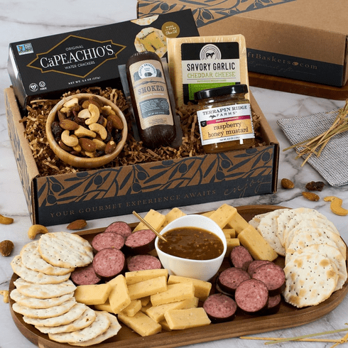 Gourmet Meat & Cheese Sampler