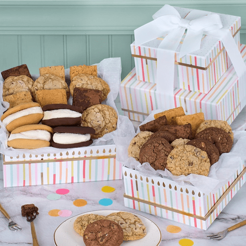Happy Birthday Bakery Gift Tower Large