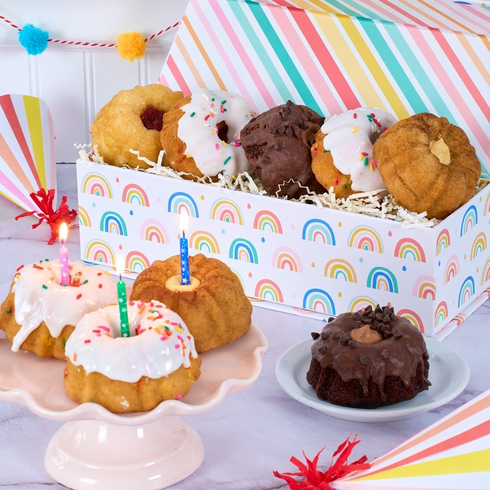 Happy Birthday Bundt Cake Assortment