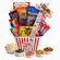 Happy Birthday Movie Night Gift Basket