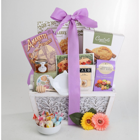 Mother's Day Gourmet Gift Basket - Garden of Indulgence