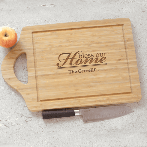 Personalized Bamboo Cutting Board