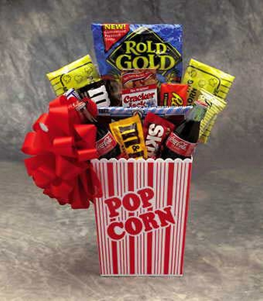 Popcorn Pack Gift Basket