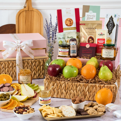 Sympathy Fruit Basket Assortment