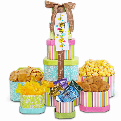 Thank You Treats Gift Tower