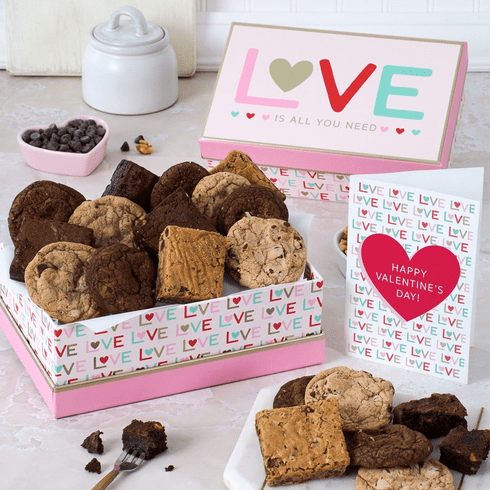 With Love Cookie & Brownie Gift Box
