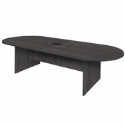 10 FT. CONFERENCE TABLE WITH CHARGING PORT- ASH GREY <FONT COLOR=GREEN>-FREE SHIPPING-</FONT>