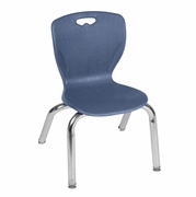 12 IN LEARNING CLASSROOM CHAIR (8 PACK)- NAVY BLUE <FONT COLOR=GREEN>-FREE SHIPPING-</FONT>