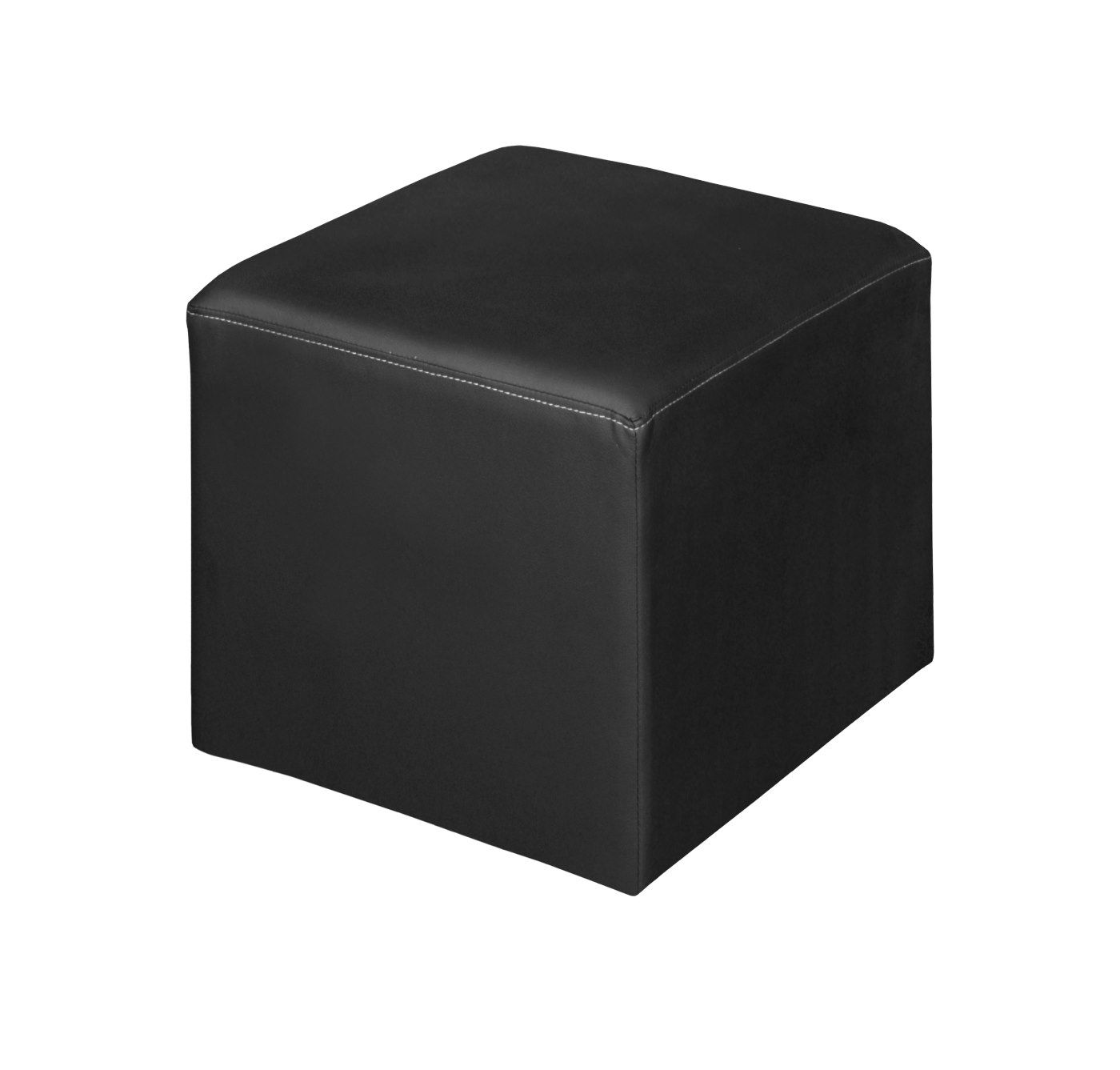 15" SQUARE OTTOMAN- BLACK <FONT COLOR=GREEN>-FREE SHIPPING-</FONT> 15" SQUARE OTTOMAN- BLACK <FONT COLOR=GREEN>-FREE SHIPPING-</FONT>