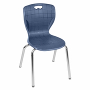 18 IN LEARNING CLASSROOM CHAIR (8 PACK)- NAVY BLUE <FONT COLOR=GREEN>-FREE SHIPPING-</FONT>