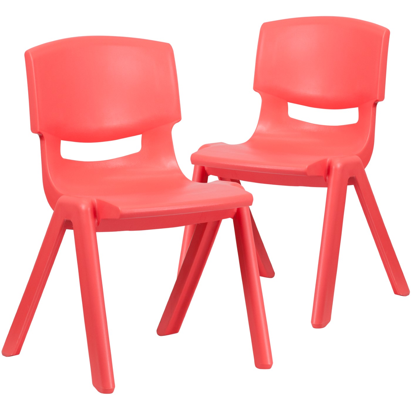 2 PACK RED PLASTIC STACKABLE SCHOOL CHAIR WITH 15.5" SEAT HEIGHT: <font color=green>FREE SHIPPING!</font> 2 PACK RED PLASTIC STACKABLE SCHOOL CHAIR WITH 15.5" SEAT HEIGHT: <font color=green>FREE SHIPPING!</font>