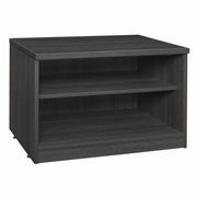 20 IN. LOW OPEN SHELF CABINET- ASH GREY <FONT COLOR=GREEN>-FREE SHIPPING-</FONT>