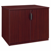 29 IN. OFFICE STORAGE CABINET- MAHOGANY <FONT COLOR=GREEN>-FREE SHIPPING-</FONT>