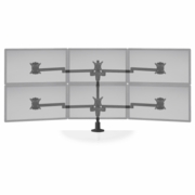 3 MONITOR STAND MOUNTS 3-0VER-3. UP TO 30" MONITORS. ITEM #STX-33W 3 MONITOR STAND MOUNTS 3-0VER-3. UP TO 30" MONITORS. ITEM #STX-33W