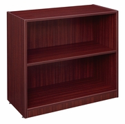 30 IN. HIGH BOOKCASE- MAHOGANY <FONT COLOR=GREEN>-FREE SHIPPING-</FONT>