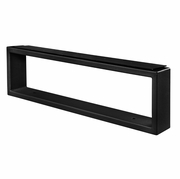 30 IN. O- LEG FOR LOW CREDENZA - BLACK <FONT COLOR=GREEN>-FREE SHIPPING-</FONT>