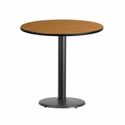 30'' ROUND NATURAL LAMINATE TABLE TOP WITH 18'' ROUND TABLE HEIGHT BASE: <font color=green>FREE SHIPPING!</font> 30'' ROUND NATURAL LAMINATE TABLE TOP WITH 18'' ROUND TABLE HEIGHT BASE: <font color=green>FREE SHIPPING!</font>