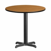 30'' ROUND NATURAL LAMINATE TABLE TOP WITH 22'' X 22'' TABLE HEIGHT BASE: <font color=green>FREE SHIPPING!</font> 30'' ROUND NATURAL LAMINATE TABLE TOP WITH 22'' X 22'' TABLE HEIGHT BASE: <font color=green>FREE SHIPPING!</font>