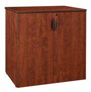 35 IN. OFFICE STACKABLE STORAGE CABINET- CHERRY <FONT COLOR=GREEN>-FREE SHIPPING-</FONT>
