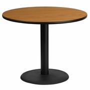 36'' ROUND NATURAL LAMINATE TABLE TOP WITH 24'' ROUND TABLE HEIGHT BASE <font color=green>FREE SHIPPING!</font> 36'' ROUND NATURAL LAMINATE TABLE TOP WITH 24'' ROUND TABLE HEIGHT BASE <font color=green>FREE SHIPPING!</font>
