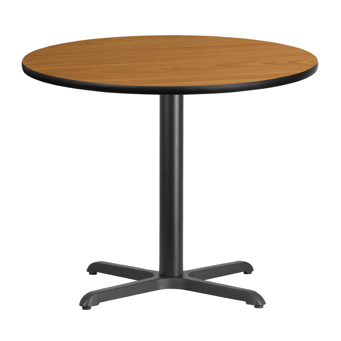 36'' ROUND NATURAL LAMINATE TABLE TOP WITH 30'' X 30'' TABLE HEIGHT BASE <font color=green>FREE SHIPPING!</font> 36'' ROUND NATURAL LAMINATE TABLE TOP WITH 30'' X 30'' TABLE HEIGHT BASE <font color=green>FREE SHIPPING!</font>