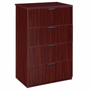 4 DRAWER LATERAL FILE- MAHOGANY <FONT COLOR=GREEN>-FREE SHIPPING-</FONT>
