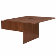 4 FT CONFERENCE TABLE EXTENSION WITH CHARGING PORT- CHERRY <FONT COLOR=GREEN>-FREE SHIPPING-</FONT>