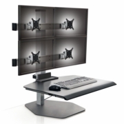4 MONITOR STAND. VERTICAL HEIGHT ADJUSTMENT 17". SUPPORTS MONITORS UP TO 30". ITEM #WNST-2OVER2-FS-M. REV-2-23-25. INCLUDES SHIPPING. 4 MONITOR STAND. VERTICAL HEIGHT ADJUSTMENT 17". SUPPORTS MONITORS UP TO 30". ITEM #WNST-2OVER2-FS-M. REV-2-23-25. INCLUDES SHIPPING.