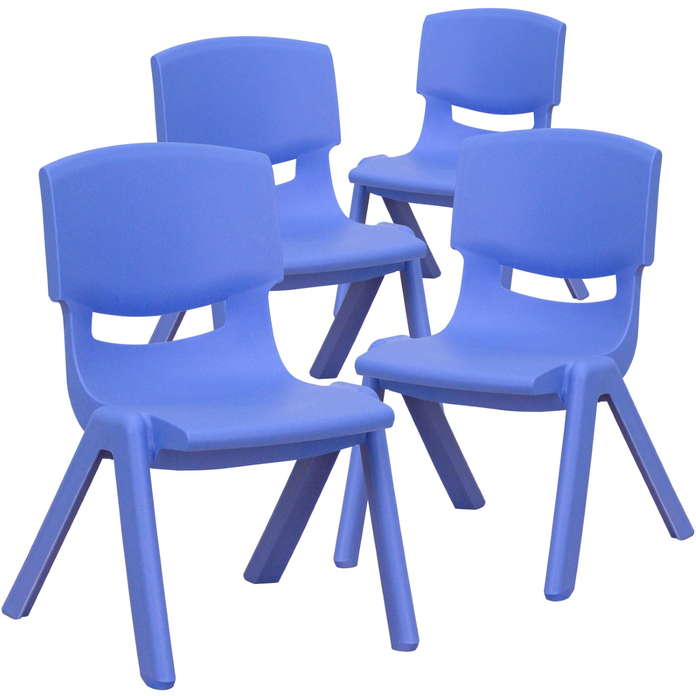 4 PACK BLUE PLASTIC STACKABLE SCHOOL CHAIR WITH 10.5'' SEAT HEIGHT: <font color=green>FREE SHIPPING!</font> 4 PACK BLUE PLASTIC STACKABLE SCHOOL CHAIR WITH 10.5'' SEAT HEIGHT: <font color=green>FREE SHIPPING!</font>